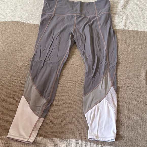 Athleta Pants - Athleta Grey and White Leggings